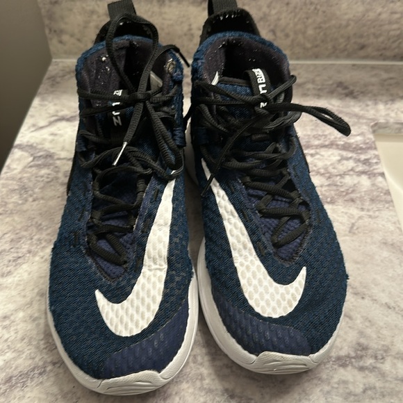 NIKE Zoom Rize Men's Sz 9 Navy Blue Basketball Sneakers  BQ 5468-402 - Picture 2 of 7